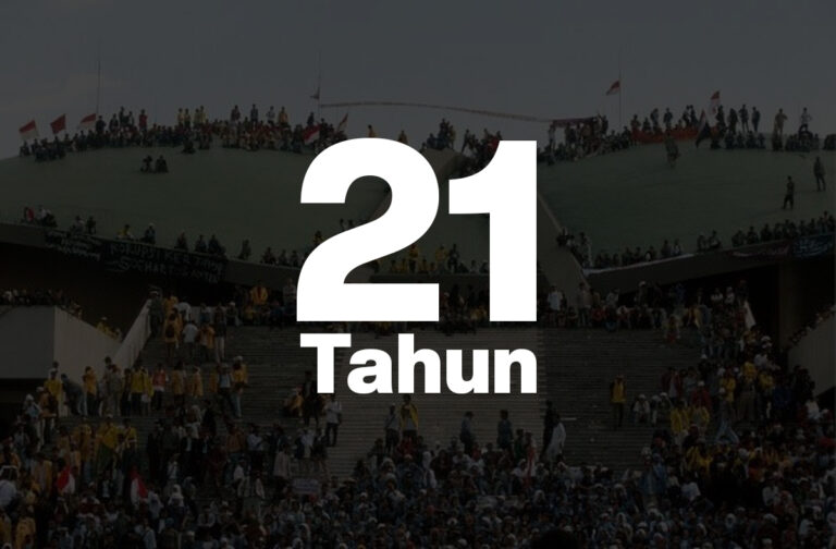 21 Tahun Reformasi Berlalu, Sudahkah benar Reformasi?