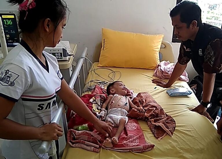Gizi Buruk Perlahan Gerogoti Tubuh Mungil Piyanto